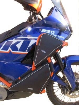 KTM 950 / 990 ADVENTURE HEED KREPŠIAI VIRŠTUNIS IR APATINIS